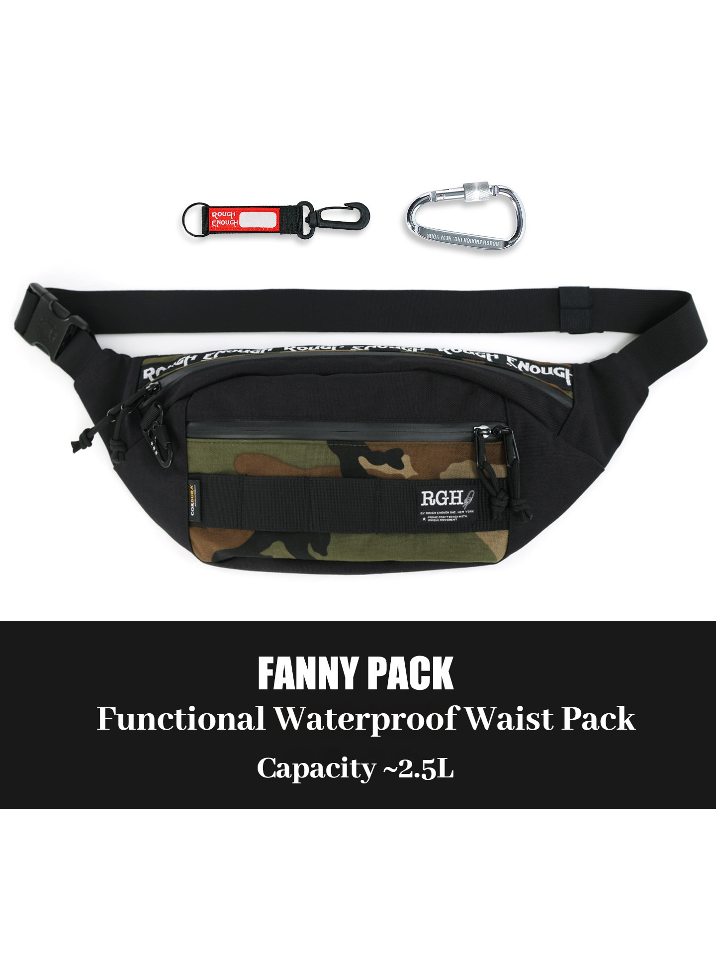 Fishing Backpack - Bolsa Tática Funcional RGH Camo Impermeável