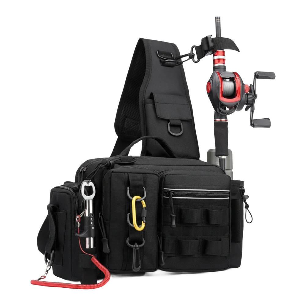 Mochila de pesca com suporte p - Fishing Backpack avaliação e preço