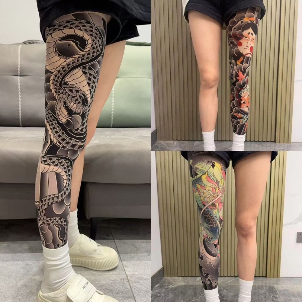 Meias com Estampa de Tatuagem  - Fishing Socks avaliação e preço