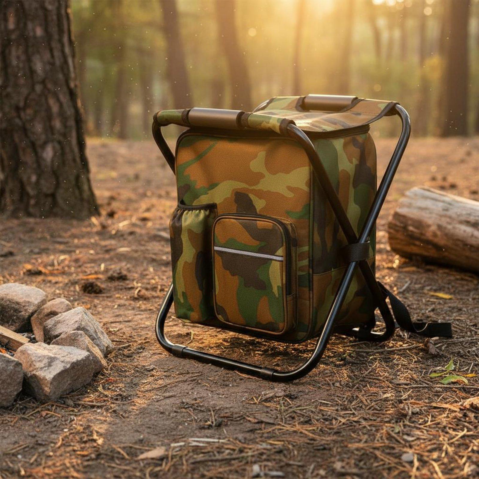 Cadeira Térmica Dobrável para  - Fishing Backpack avaliação e preço