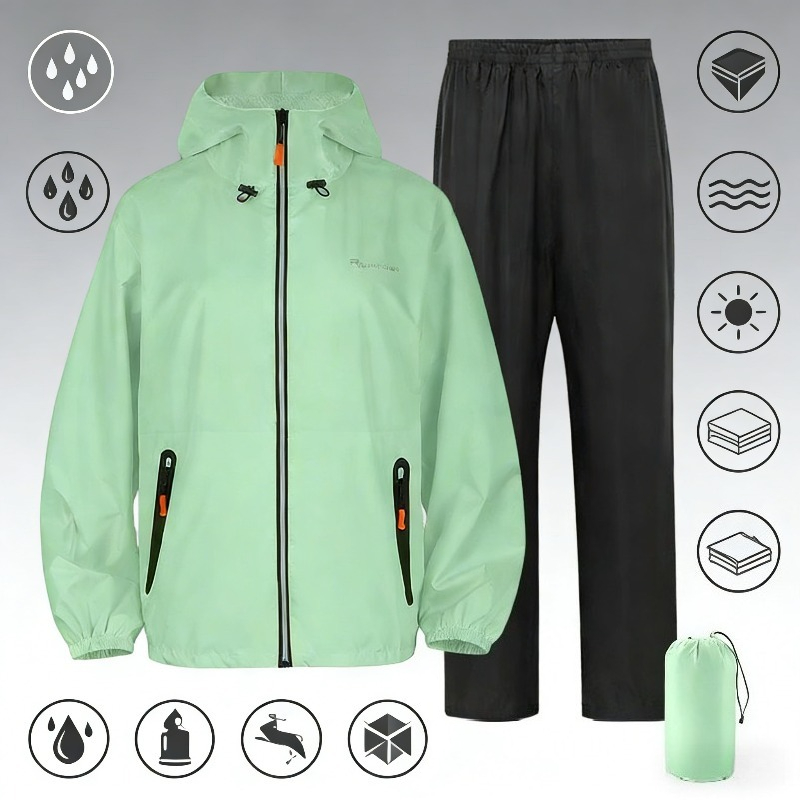 Conjunto de Roupa de Chuva Imp - Fishing Rain Suit avaliação e preço