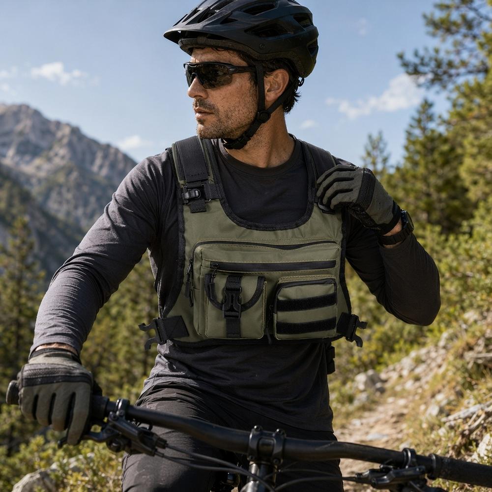Colete Tático Multi-Bolsos par - Fishing Vest avaliação e preço