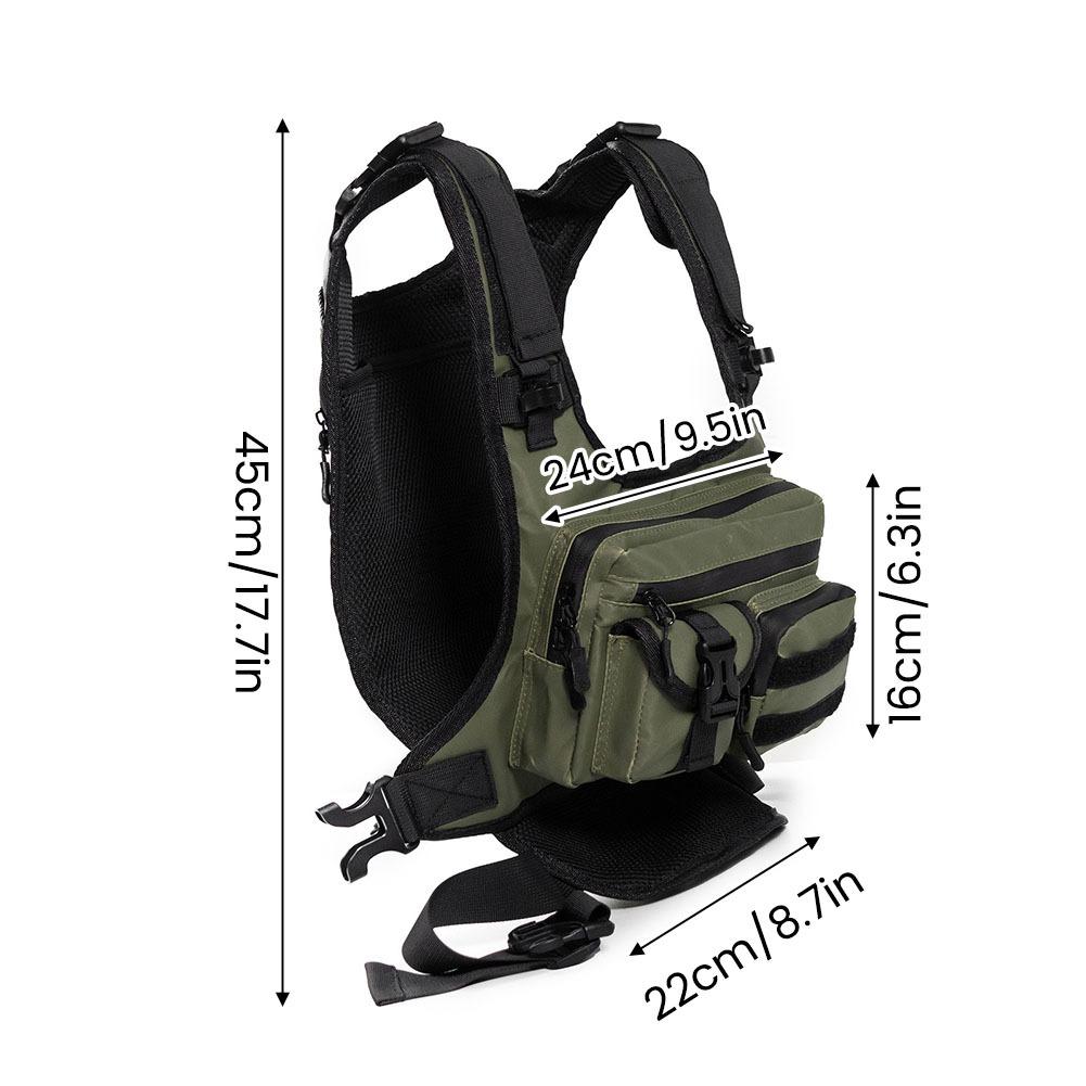 Colete Tático Multi-Bolsos par - Fishing Vest avaliação e preço